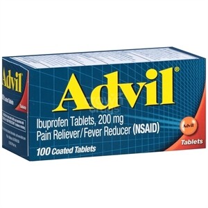 Advil Tablets, 100 Ct, Otc Eligible