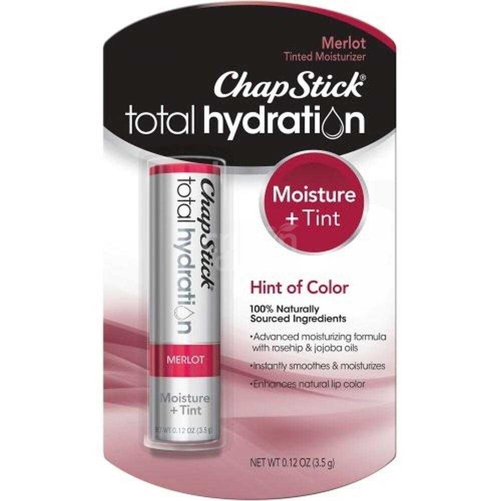 Chap Stick Total Hydration Tinted Moisturizer Merlot, 0.12 Oz