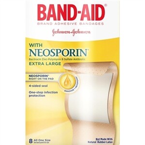 Band-Aid Bandages With Neosporin, 8 Ct