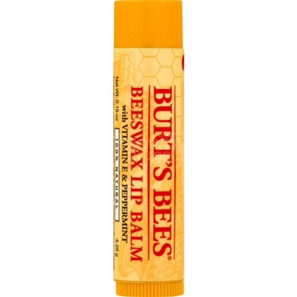 Burt's Bees Beeswax Lip Balm, 4.25 G