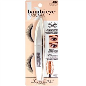 Loreal Bambi Eye Mascara Black Brown (402)