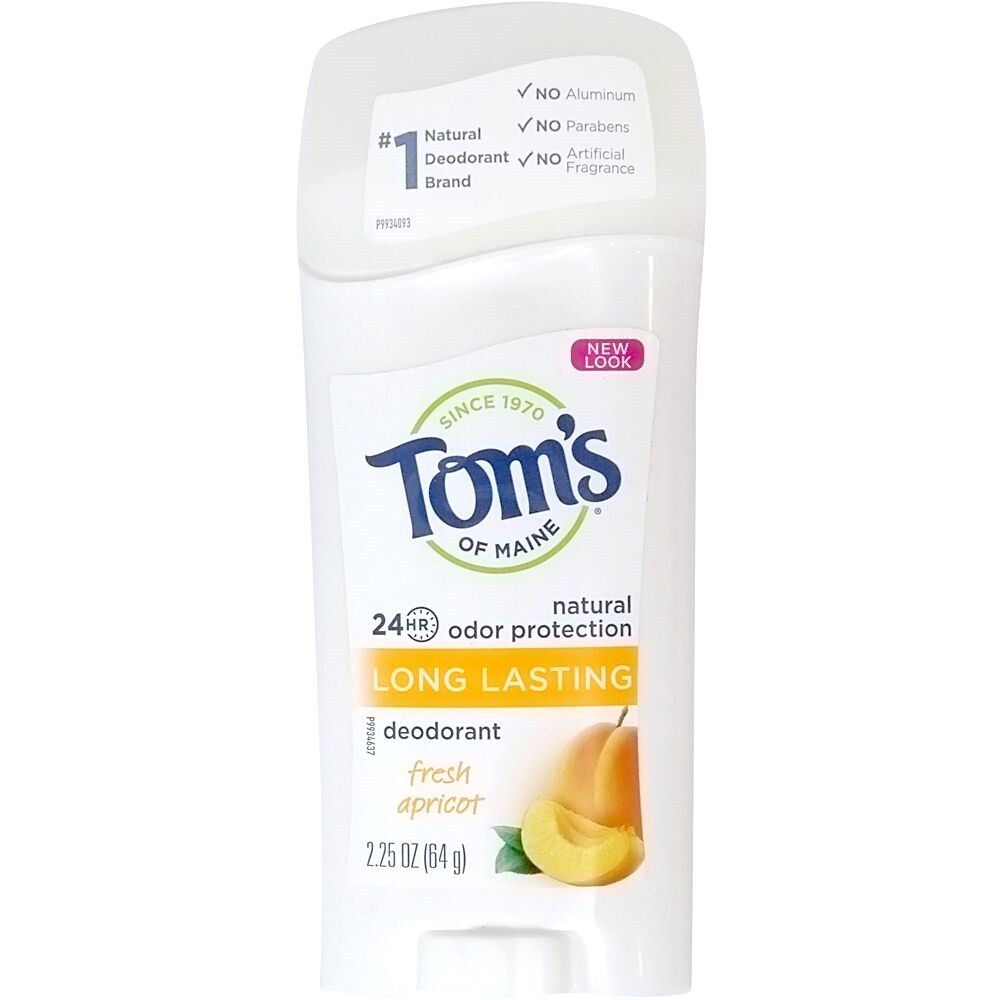 Tom'S Of Maine Deodorant Fresh Apricot, 2.25 Oz