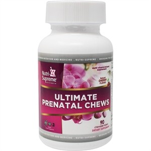 Nutri Supreme Ultimate Prenatal Chews, 90 Tabs