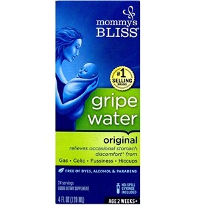 Mommy's Bliss Gripe Water Original, 24 Servings 4 Fl Oz