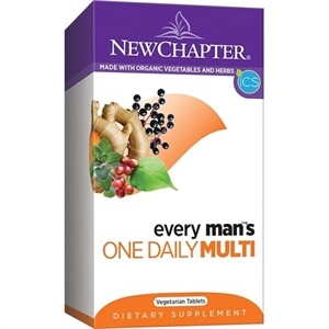 New Chapter  Man's One Daily Whole-Food Multivitamin, 72 Vegetarian Tablets